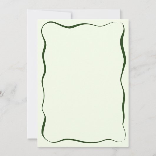 Invitation Fête de l'Anniversaire (Dos)