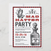 Invitation Fête de l'anniversaire de la haine (Devant)