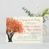 Invitation Fête de l'arbre d'automne (Debout devant)