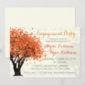 Invitation Fête de l'arbre d'automne (Devant / Derrière)