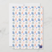 Invitation Fête de l'arbre de Noël de la côte (Dos)