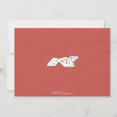 Invitation Fête de l'Artisanat Valentin ou fête d'anniversair (Dos)