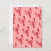 Invitation Fête de l'Écrevisse Mardi Gras Cray Cray (Dos)