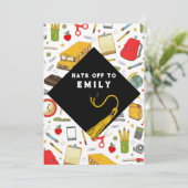 Invitation Fête de l'éducation des enseignants (Debout devant)