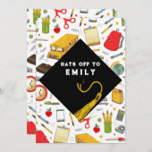 Invitation Fête de l'éducation des enseignants (Devant / Derrière)