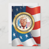 Invitation Fête de l'élection présidentielle (Devant)