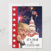 Invitation Fête de l'élection présidentielle (Devant)