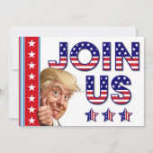 Invitation Fête de l'élection présidentielle (Devant)