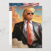 Invitation Fête de l'élection présidentielle (Devant / Derrière)