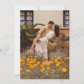 Invitation Fête de l'engagement de la tour de coupe au ruban  (Dos)