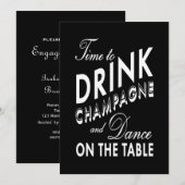 Invitation Fête de l'engagement - Il est temps de boire du ch (Devant / Derrière)