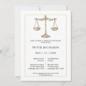 Invitation Fête de l'enseignement de droit moderne (Devant)