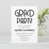 Invitation Fête de l'enseignement secondaire moderne en détre (Debout devant)