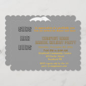 Invitation Fête de l'entreprise Invitation. (Devant / Derrière)