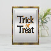 Invitation Fête De L'Halloween (Debout devant)