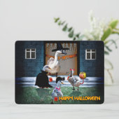 Invitation Fête de l'Halloween (Debout devant)