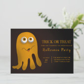 Invitation Fête De L'Halloween (Debout devant)