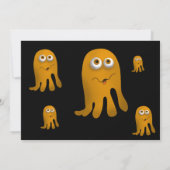 Invitation Fête De L'Halloween (Dos)