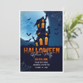 Invitation Fête de l'Halloween (Debout devant)