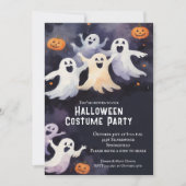 Invitation Fête de l'Halloween dansante (Devant)