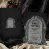 Invitation Fête de l'Halloween du cimetière