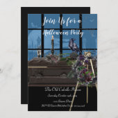 Invitation Fête de l'Halloween du Mausolée, (Devant / Derrière)