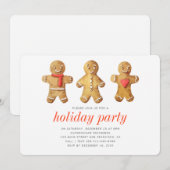 Invitation Fête de l'homme de pain d'épice (Devant / Derrière)