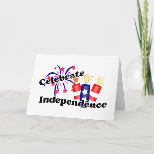 Invitation Fête de l'Indépendance (Devant)