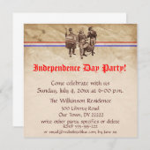 Invitation Fête de l'Indépendance (Devant / Derrière)