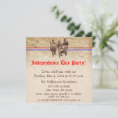 Invitation Fête de l'Indépendance (Debout devant)