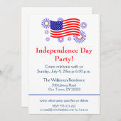 Invitation Fête de l'Indépendance (Devant / Derrière)