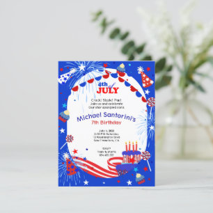 Invitation Fête de l'Indépendance Bash : Fête de l'Anniversai