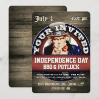 Fête de l'Indépendance BQ Potluck