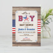 Invitation Fête de l'Indépendance, c'est un petit garçon qui (Debout devant)