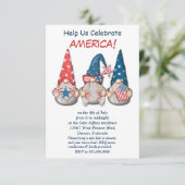 Invitation Fête de l'Indépendance des femmes patriotiques amé (Debout devant)