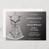Invitation Fête de lingerie (Devant / Derrière)