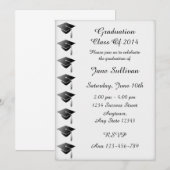 Invitation Fête de l'invitation à la cérémonie de remise des (Devant / Derrière)