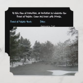 Invitation Fête de l'invitation de Hekate à une réunion païen (Devant / Derrière)