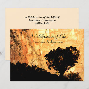Invitation Fête de l'Invitation du service de la vie, Arbre s