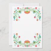 Invitation Fête de l'invitation Wedding shower avec Taco (Dos)