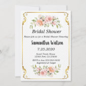 Invitation Fête de l'mariée (Devant)