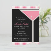 Invitation Fête de l'mariée (Debout devant)