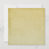 Invitation Fête de l'mariée à fleurs de la rougeole (Dos)