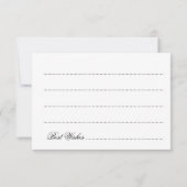 Invitation Fête de l'mariée Advice Beach Ombre Parties scinti (Dos)