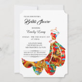 Invitation Fête de l'mariée chinoise de dragon de nuages (Devant)