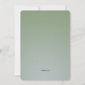 Invitation Fête de l'mariée de cuisine (Dos)