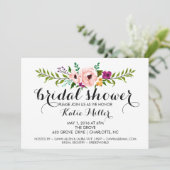 Invitation Fête de l'mariée de la couronne II (Debout devant)