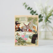 Invitation Fête de l'mariée de la Fête du Thé de Mad Hatter (Debout devant)