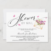 Invitation Fête de l'mariée élégante par courrier (Devant)