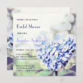 Invitation Fête de l'mariée en forme de coeur (Devant / Derrière)